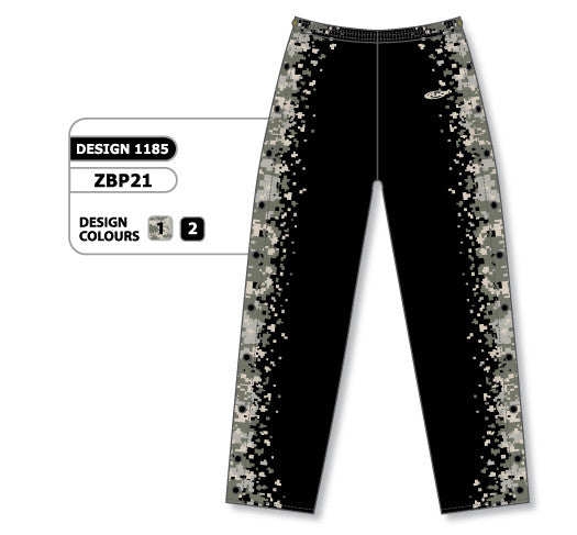 Athletic Knit Custom Sublimated Basketball Warm Up Pant Design 1185 (ZBP21-1185)